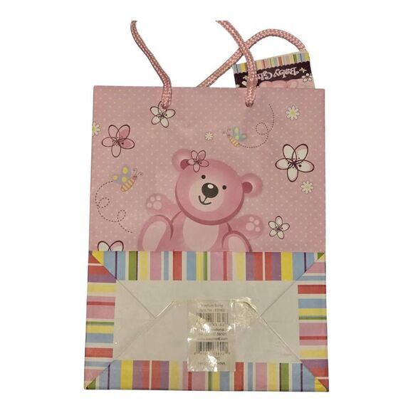 20/$12 "Baby Girl" Baby Shower Party Gift Bag - Picture 2 of 2